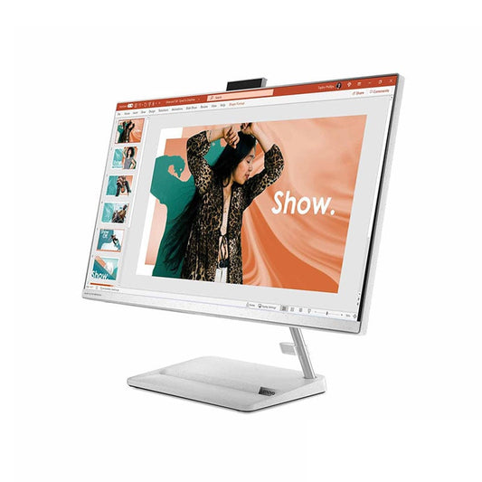 LENOVO IC AIO3i F0GJ011NST WHITE(i5-12450H/8GB/512G/UHD/27"FHD-IPS/W11H)3Yr