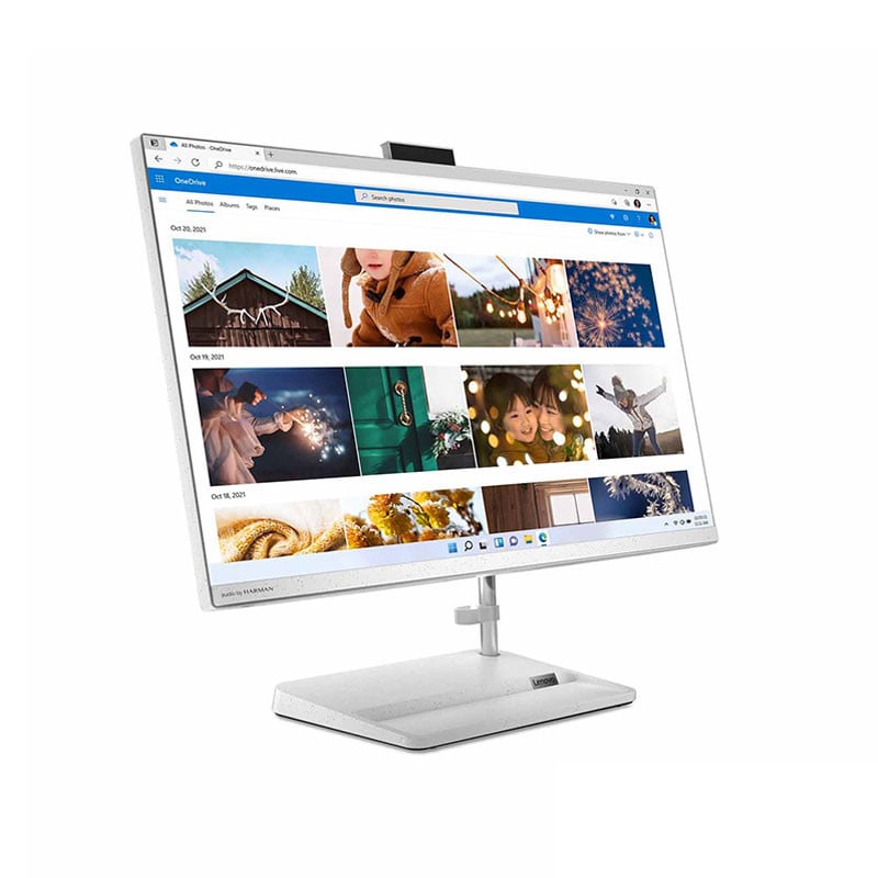 LENOVO IC AIO3i F0GJ011NST WHITE(i5-12450H/8GB/512G/UHD/27"FHD-IPS/W11H)3Yr
