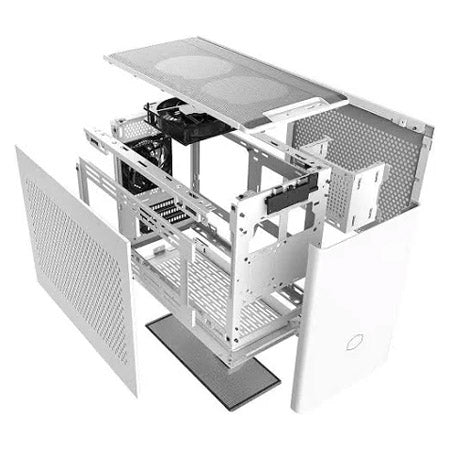 CM MASTERBOX NR200 SFF m-ITX CASE WHITE - BLACK