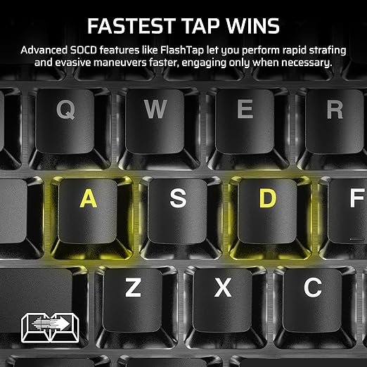 CORSAIR K70 CORE TKL RGB Mechanical Gaming Keyboard - CORSAIR MLX Red v2 Linear Switches