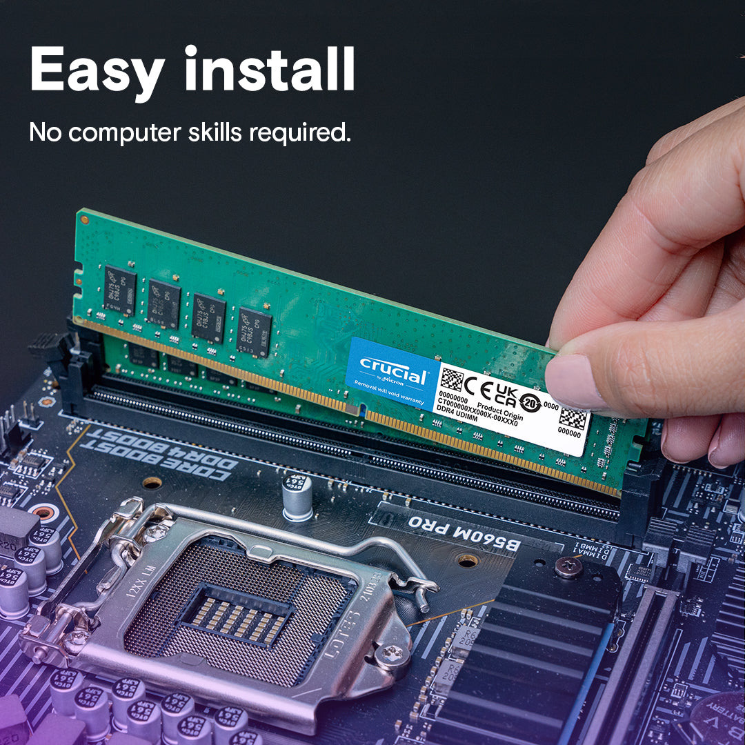 Crucial 32GB DDR4-3200 UDIMM