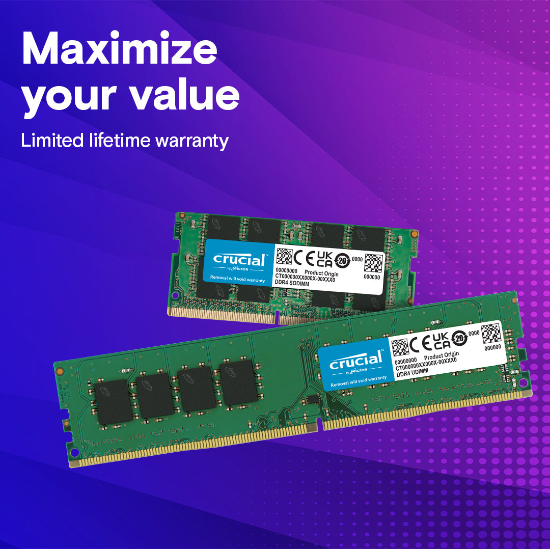 Crucial 32GB DDR4-3200 UDIMM