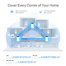 TP-LINK DECO XE75 PRO 2-PACK AXE5400 WIFI 6E MESH ROUTER