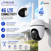 TP-Link Tapo C501GW 4G LTE Outdoor Pan Tilt Security Camera | 1080p Full HD | AI Person & Vehicle Detection | Full-Color Night Vision | IP66 Weatherproof | Two-Way Audio | microSD up to 512GB