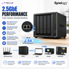Synology DiskStation DS925+ 4-Bay NAS Storage Server, AMD Ryzen Processor, 2.5GbE Network, DDR4 ECC Memory, SSD Cache, RAID Backup