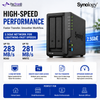 Synology DiskStation DS225+ 2-Bay NAS Storage Server, 2.5GbE Network, RAID Data Protection, Private Cloud Backup, HDD & SSD Support