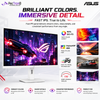 ASUS ROG Strix XG27ACSR-W 27-Inch QHD Fast IPS Gaming Monitor, 180Hz, 1ms GTG, DisplayHDR 400, USB-C, G-SYNC Compatible, FreeSync Premium, White