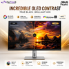 ASUS ProArt Display OLED PA279CDV 26.5-Inch 4K QD-OLED Professional Monitor, 120Hz, 0.1ms, 99% DCI-P3, Delta E < 1.5, USB-C 96W, Auto KVM