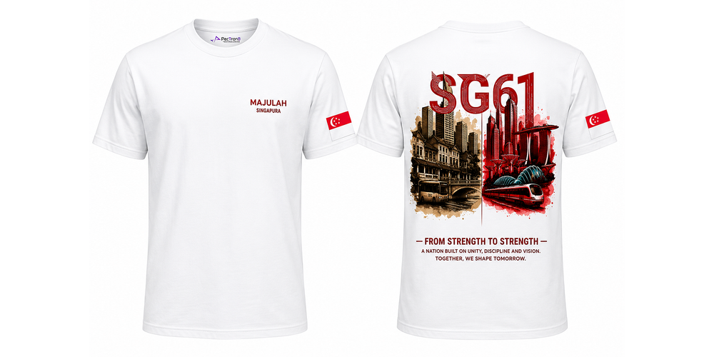 Pectron8 SG61 Commemorative T-Shirt – White