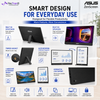 ASUS ZenScreen MB16AHVE 15.6-Inch Full HD IPS Portable Monitor, USB-C, Mini HDMI, Built-in Speakers, Kickstand, Eye Care