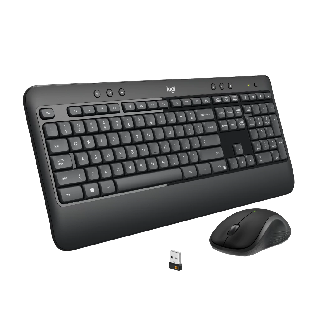 LOGITECH MK540 ADVANCED WIRELESS KEYBOARD,MOUSE