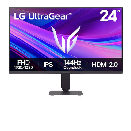 LG UltraGear™ G4 24-inch 144Hz Overclock FHD IPS Gaming Monitor | 24G411A with NVIDIA® G-SYNC® compatible, SRGB 99% (Typ.)