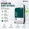 Synology HAT3300-2T 2TB Plus Series 3.5" SATA NAS Hard Drive 5400RPM 256MB Cache 180MB/s HDD