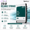 Synology HAT3300-2T 2TB Plus Series 3.5" SATA NAS Hard Drive 5400RPM 256MB Cache 180MB/s HDD