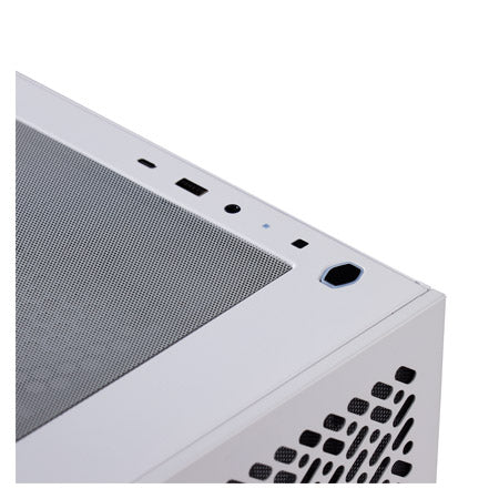 CM ELITE 302 m-ATX CASE WITH T.G BLACK 3 FANS