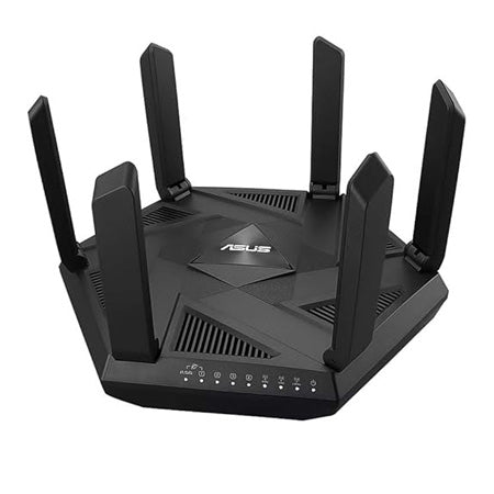 ASUS RT-AXE7800 Tri-band WiFi 6E (802.11ax) Router, 6GHz Band, AiProtection Pro, 2.5G Port, Link Aggregation, RT AXE7800