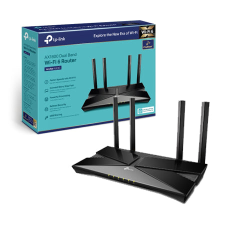 TP-LINK ARCHER AX20 AX1800 WIFI 6 ROUTER