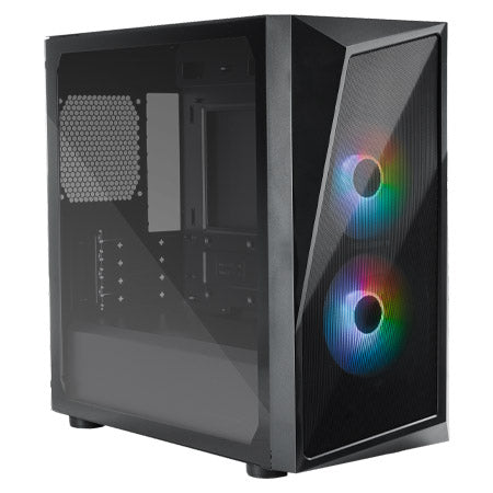 CM CMP320 MESH ARGB m-ATX CASE - 3 FANS