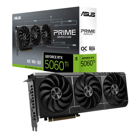 ASUS  PRIME GEFORCE RTX5060Ti O8G TRIPLE FAN OC GDDR7