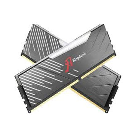 KINGBANK DDR5 Soarblade RGB UDIMM 6000MHz-16G*2/32G*2 - CL30 BLK -WHT