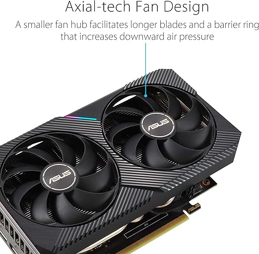 ASUS DUAL RTX3050 O6G TWIN FAN OC GDDR6 GPU