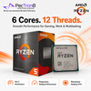 AMD Ryzen 5 5600 Processor with Wraith Stealth Cooler AM4 6 Core 12 Thread 4.4GHz 35MB Cache