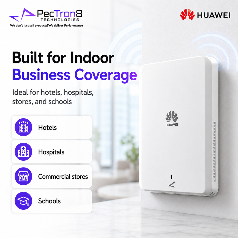 Huawei AP265E Wi-Fi 6 AX3000 Dual-Band Wall Plate Wireless Access Point