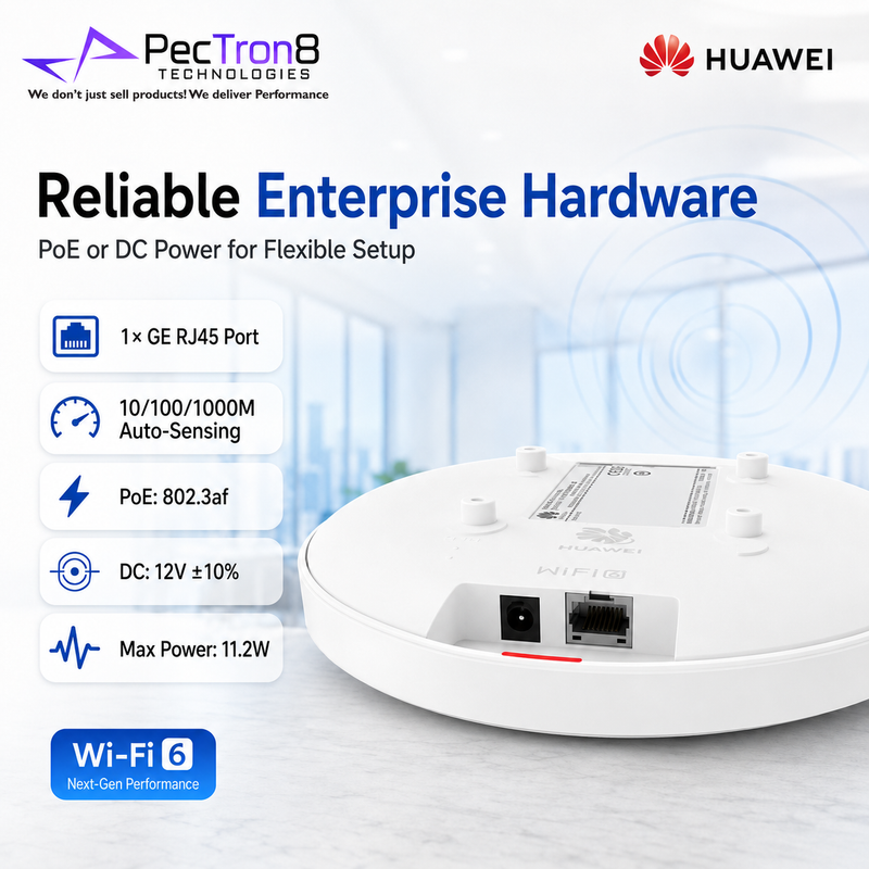 Huawei eKitEngine AP362 WiFi 6 AX3000 Wireless Access Point Dual Band PoE Gigabit Ceiling Wall Mount