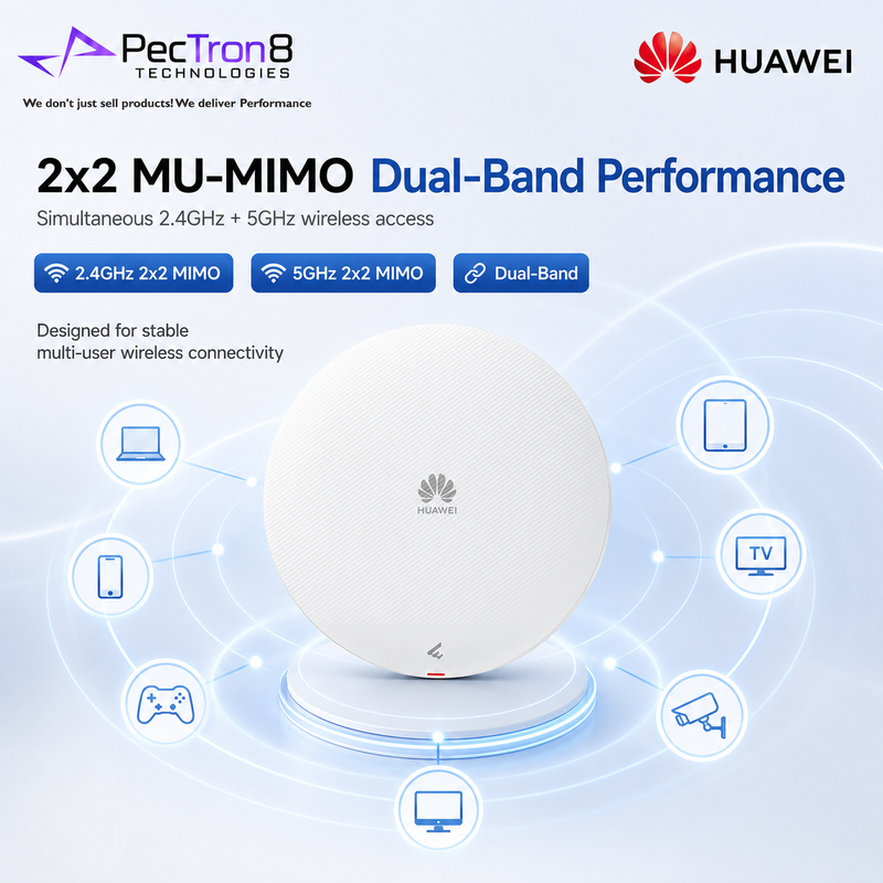 Huawei eKitEngine AP362E AX3000 WiFi 6 Dual-Band PoE Wireless Access Point