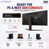 AOC CU34G4Z 34" UltraWide Curved Gaming Monitor | WQHD 3440×1440 | 240Hz | 0.3ms | Fast VA | HDR10 | HDMI 2.1 | Adaptive Sync | VESA