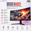 AOC CU34G4Z 34" UltraWide Curved Gaming Monitor | WQHD 3440×1440 | 240Hz | 0.3ms | Fast VA | HDR10 | HDMI 2.1 | Adaptive Sync | VESA