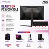 AOC CQ32G4 31.5" Curved QHD Gaming Monitor 180Hz 0.5ms | 1500R VA | HDR10 | Adaptive Sync | HDMI 2.0 | DP 1.4 | HAS VESA
