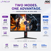 AOC U27G4 27" Fast IPS Dual-Mode Gaming Monitor | 4K UHD 160Hz / FHD 320Hz | 0.3ms | HDR400 | HDMI 2.1 ×2 | DP 1.4 | HAS Pivot VESA