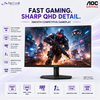 AOC Q27G4XY 27" Smart Gaming Monitor QHD Fast VA 180Hz 1ms | Google TV OS | Adaptive Sync | Dolby Audio | USB-C 65W | DP 1.4