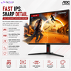 AOC 25G4K 24.5" Fast IPS Gaming Monitor FHD 420Hz 0.3ms | Adaptive Sync | HDMI 2.0 ×2 | DP 1.4 | HAS Swivel Pivot