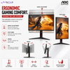 AOC 25G4S 24.5" Fast IPS Gaming Monitor FHD 310Hz OC | HDMI 2.0 ×2 | DisplayPort 1.4 | Adaptive Sync | HAS Pivot VESA