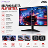 AOC 25B36X 24.5" IPS Gaming Monitor FHD 144Hz 0.5ms Adaptive Sync | HDMI 1.4 | DisplayPort 1.4 | Flicker-Free | Low Blue