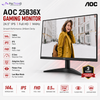 AOC 25B36X 24.5" IPS Gaming Monitor FHD 144Hz 0.5ms Adaptive Sync | HDMI 1.4 | DisplayPort 1.4 | Flicker-Free | Low Blue