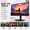 AOC 24G4ZR 23.8" Fast IPS Gaming Monitor FHD 260Hz | HDMI 2.0 ×2 | DisplayPort 1.4 | Adaptive Sync | HAS Pivot VESA