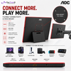 AOC 16G3 15.6" Portable Gaming Monitor 144Hz IPS FHD | USB-C | Mini HDMI | Adaptive Sync | VESA Mount
