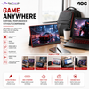 AOC 16G3 15.6" Portable Gaming Monitor 144Hz IPS FHD | USB-C | Mini HDMI | Adaptive Sync | VESA Mount