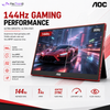 AOC 16G3 15.6" Portable Gaming Monitor 144Hz IPS FHD | USB-C | Mini HDMI | Adaptive Sync | VESA Mount
