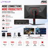 AOC Q27G4S 27" Fast IPS QHD 300Hz Gaming Monitor | 0.3ms | HDR400 | HDMI 2.1 ×2 | DP 1.4 | Adaptive Sync | PIP/PBP | HAS Pivot VESA