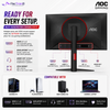 AOC Q27G4SD 26.5" QD-OLED Gaming Monitor QHD 2K 360Hz 0.03ms DisplayHDR True Black 400 HDMI 2.1 DP 1.4 Adaptive Sync