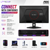 AOC Q27G40ZDF 27" QD-OLED Gaming Monitor QHD 240Hz 0.03ms | HDR | Adaptive Sync | HDMI 2.0 | DP 1.4 | VESA