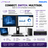 Philips 40B1U5600 40" UltraWide WQHD IPS Business Monitor – 120Hz, DisplayHDR 400, USB-C 100W, KVM & Speakers