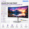 Philips 34B2U5900C 34" Curved 5K2K UltraWide Monitor – 5120×2160 120Hz / 240Hz Dual Mode, USB-C 140W, HDMI 2.1, 2.5GbE, SmartKVM, HDR 400