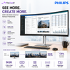 Philips 34B2U5900C 34" Curved 5K2K UltraWide Monitor – 5120×2160 120Hz / 240Hz Dual Mode, USB-C 140W, HDMI 2.1, 2.5GbE, SmartKVM, HDR 400