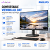 Philips 243S9A 23.8" Full HD IPS Monitor | 75Hz | USB-C | DisplayPort | HDMI | Built-in Speakers | VESA