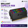 CORSAIR DOMINATOR PLATINUM RGB 16GB (2×8GB) & 32GB (2x16) DDR4 3600MHz CL18 Desktop Memory Kit – Black | CMT16GX4M2C3600C18